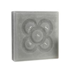 Vela decorativa Panot Grey Large
