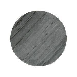 Bajoplato Marmar en mármol 20x1,5 Black