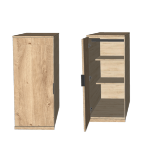 Armario para litera SUENH Signature en madera de roble Natural 1 puerta